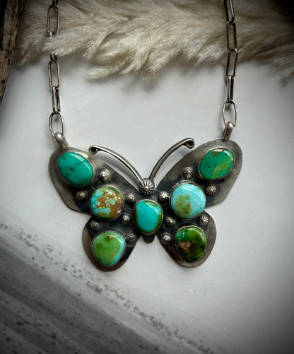 Sonoran Gold Butterfly Necklace