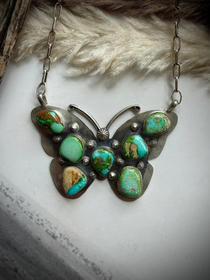 Sonoran Gold Butterfly Necklace