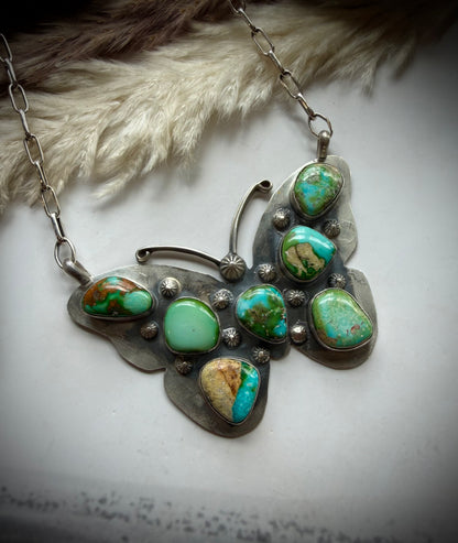 Sonoran Gold Butterfly Necklace