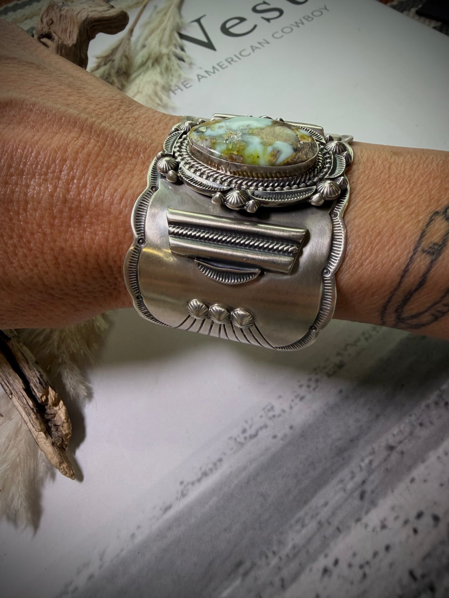 Stunning Palomino Cuff by Tom Lewis