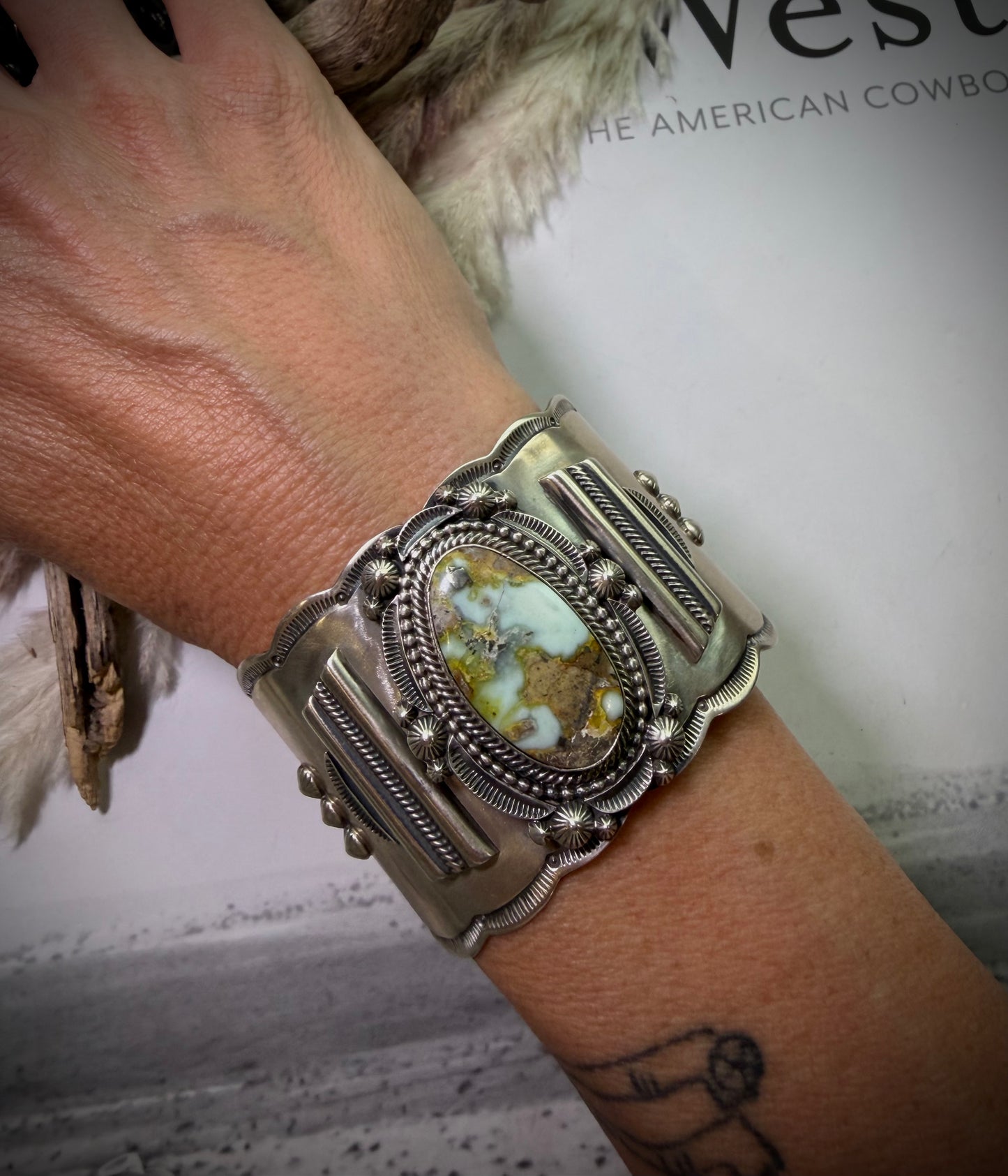 Stunning Palomino Cuff by Tom Lewis