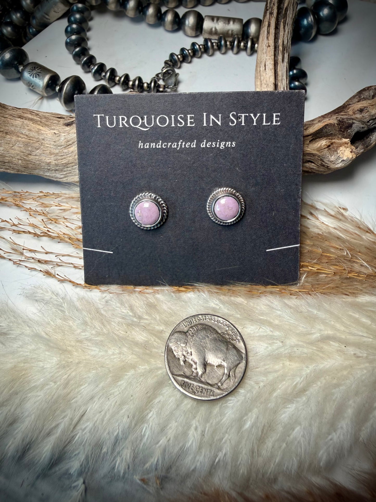 Phosphosiderite Studs