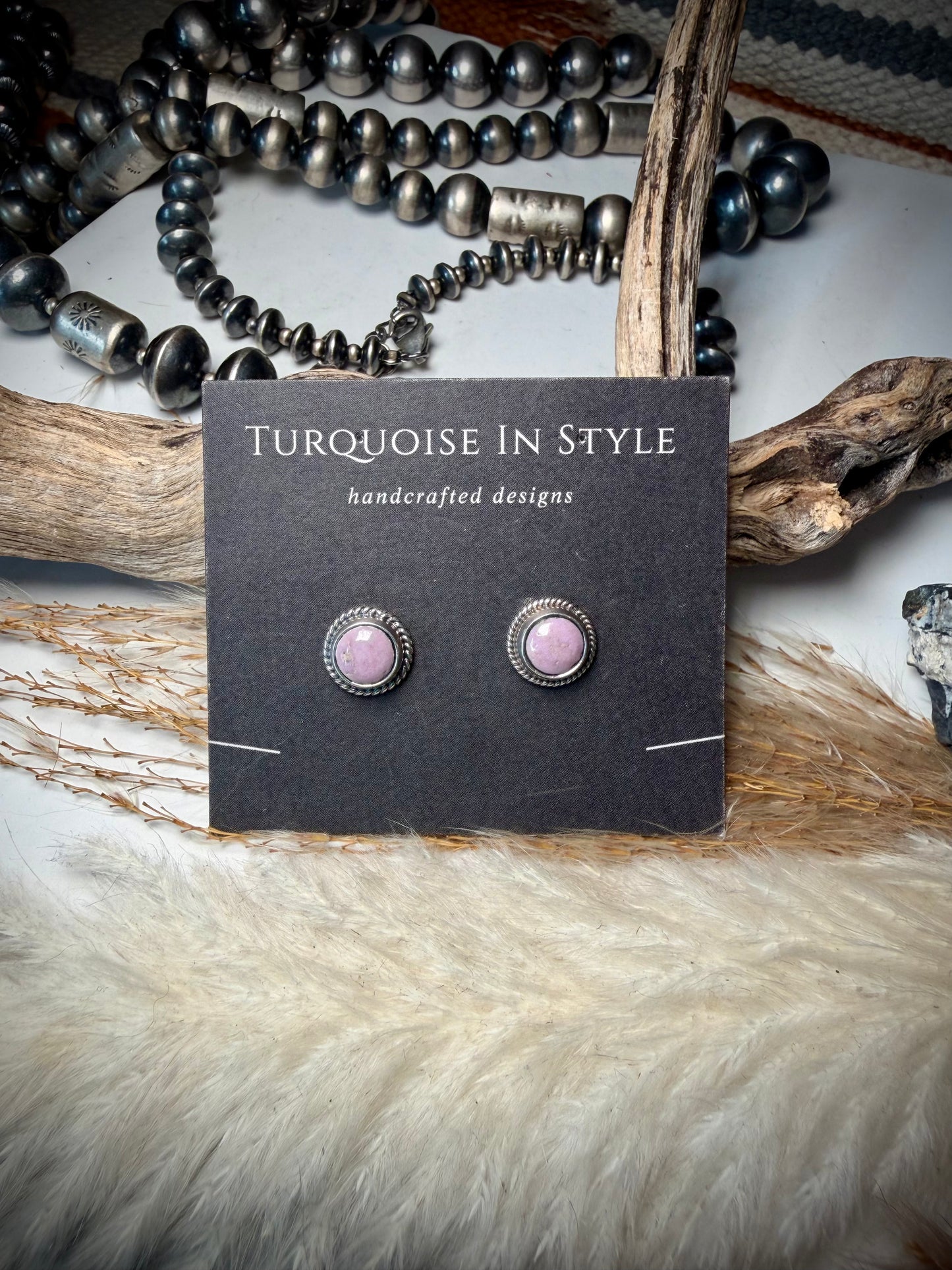 Phosphosiderite Studs