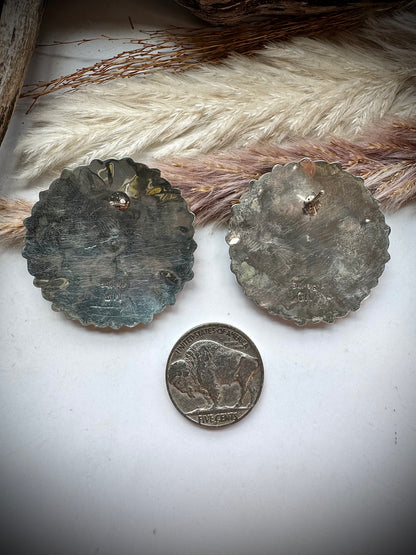 Mathilda Benally Cluster Earrings