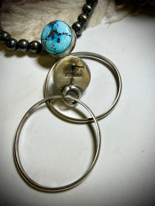 Golden Hills Stud Hoop Earrings by Jeff Largo
