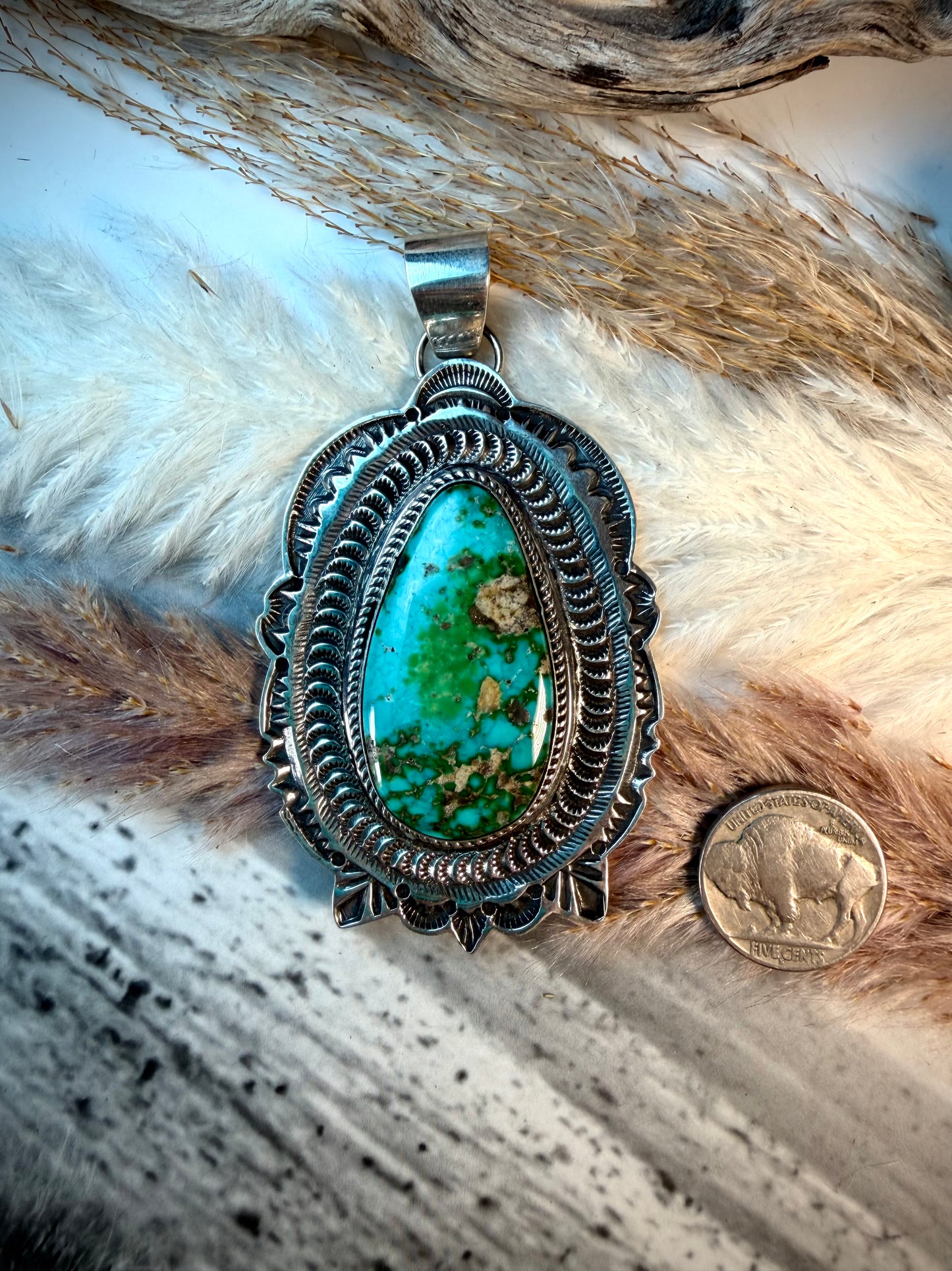 Megan's Sonoran Gold Pendant