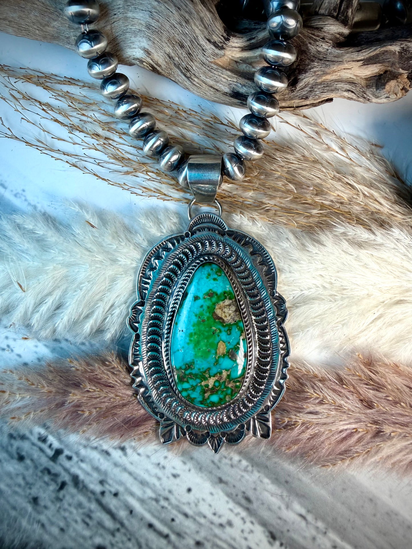 Megan's Sonoran Gold Pendant