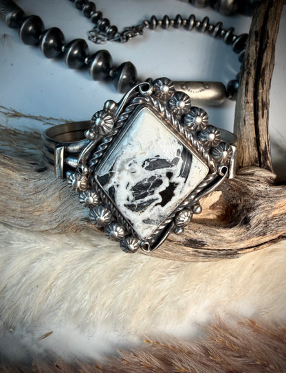 Kathleen Livingston White Buffalo Cuff