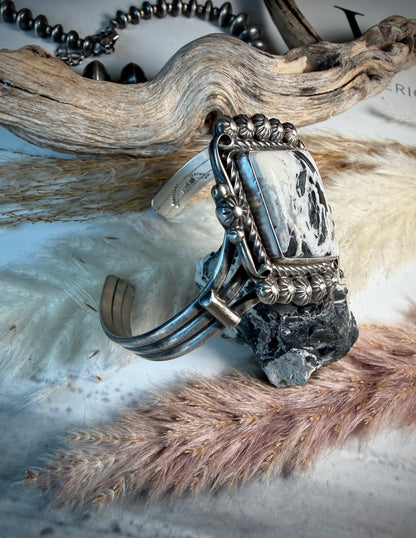 Kathleen Livingston White Buffalo Cuff