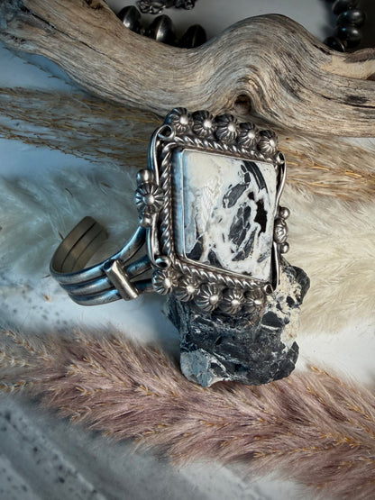 Kathleen Livingston White Buffalo Cuff