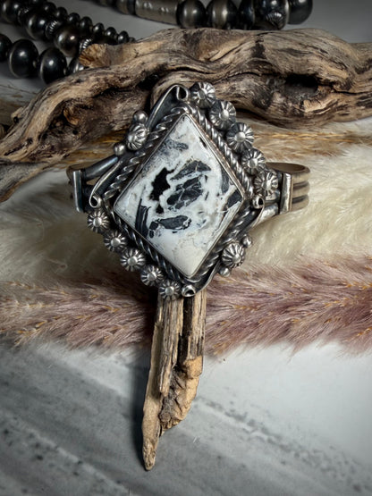 Kathleen Livingston White Buffalo Cuff