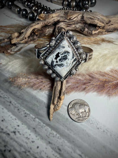 Kathleen Livingston White Buffalo Cuff