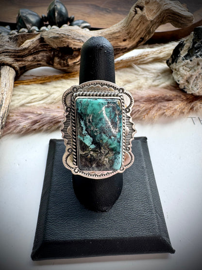 Emerald Rose Ring by J Piaso Jr