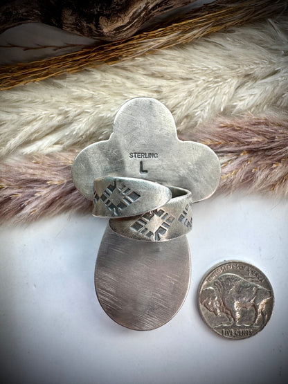 Mego's Fave Natrolite Ring- Adjustable