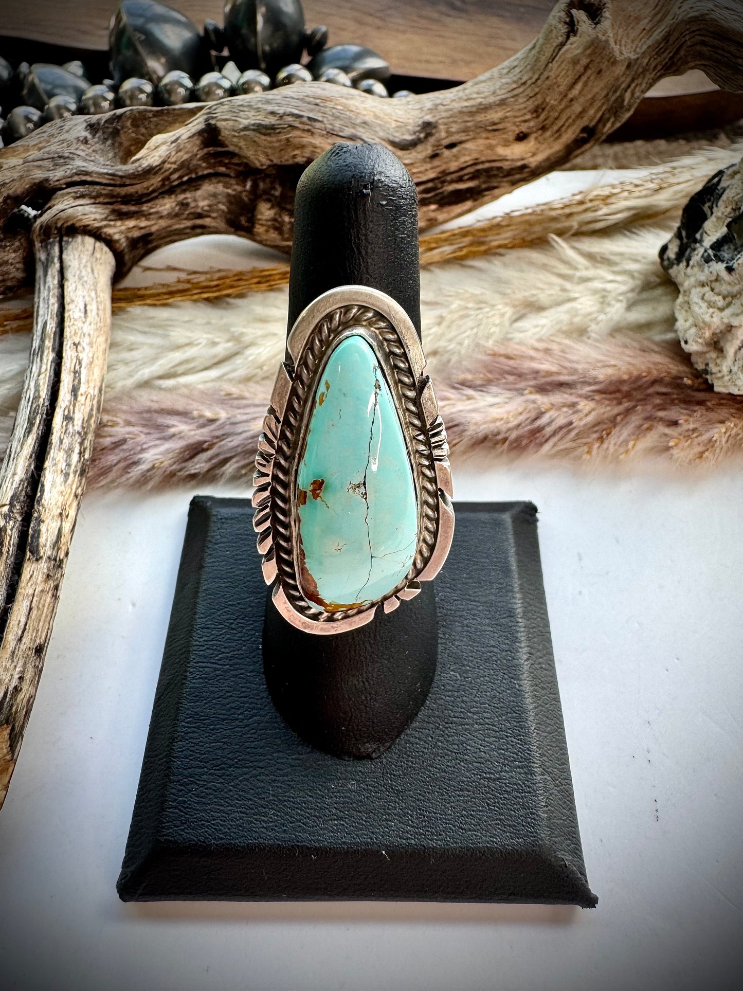 Iron Mountain Turquoise Ring