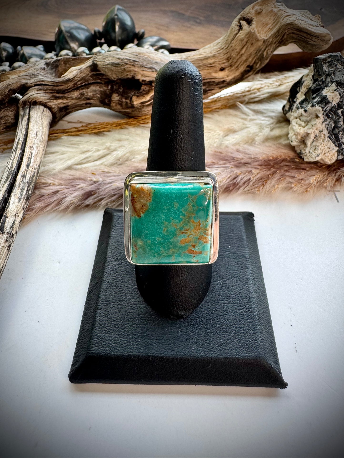 Royston Square Adjustable Ring