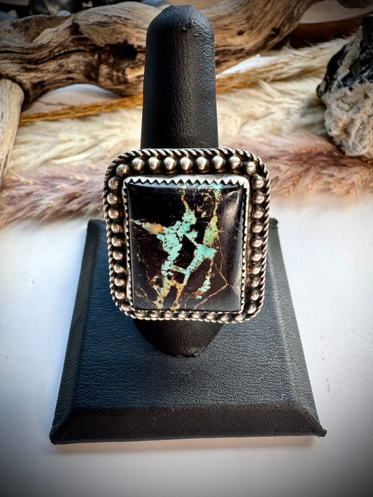 Devin Brown Square Blackjack Ring- Adjustable