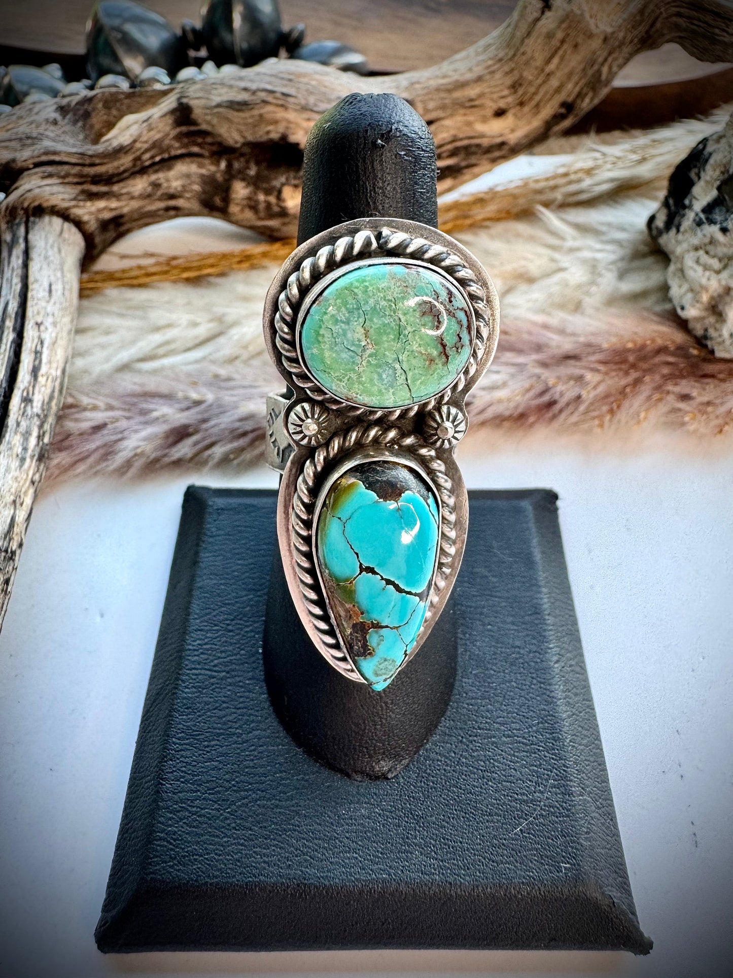 Blue Ridge and Blackjack Ring- Adjustable