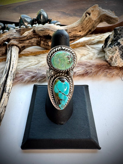 Blue Ridge and Blackjack Ring- Adjustable