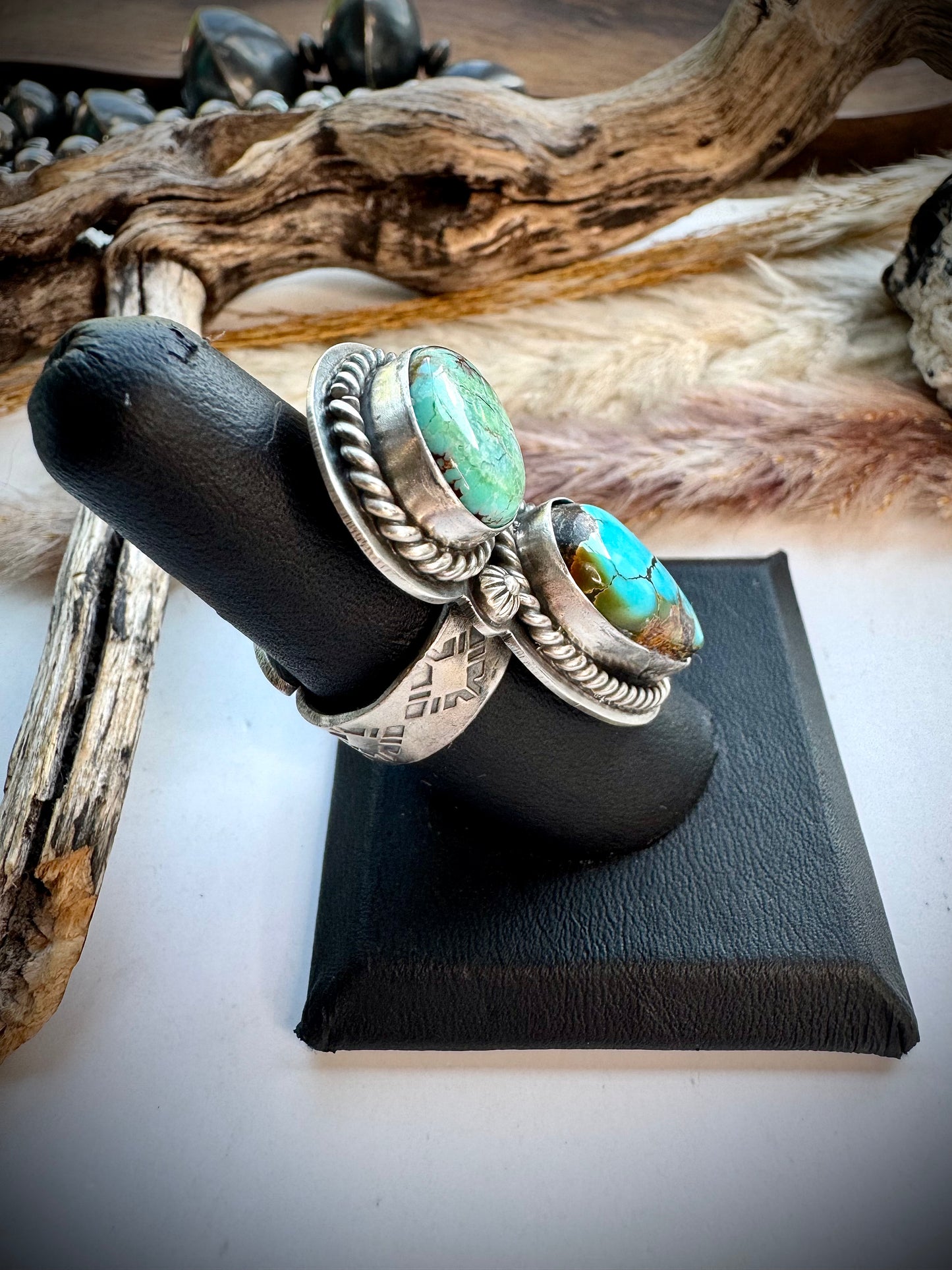 Blue Ridge and Blackjack Ring- Adjustable