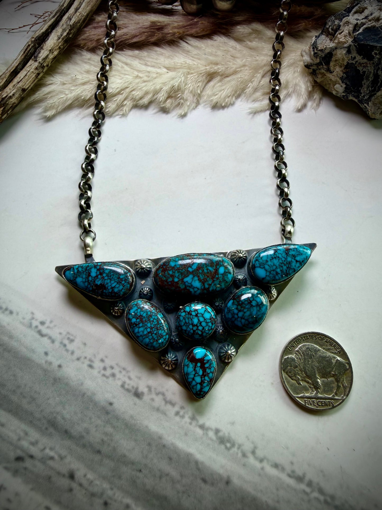 The Icon Necklace- Prince Turquoise