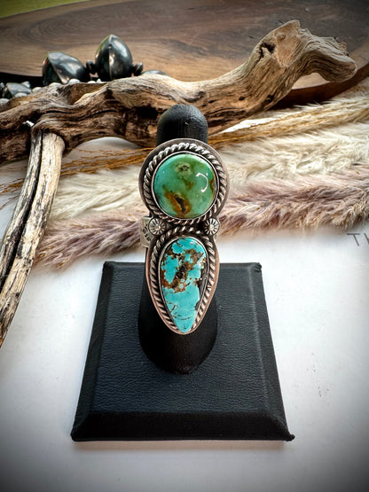 Blue Ridge and Blackjack Ring- Adjustable