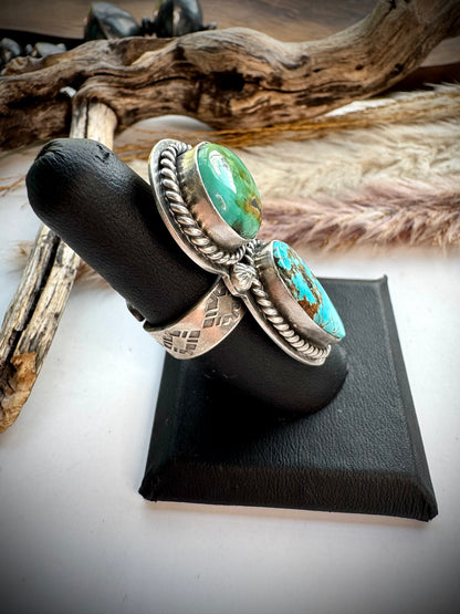 Blue Ridge and Blackjack Ring- Adjustable