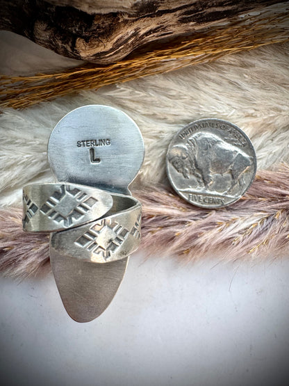 Blue Ridge and Blackjack Ring- Adjustable