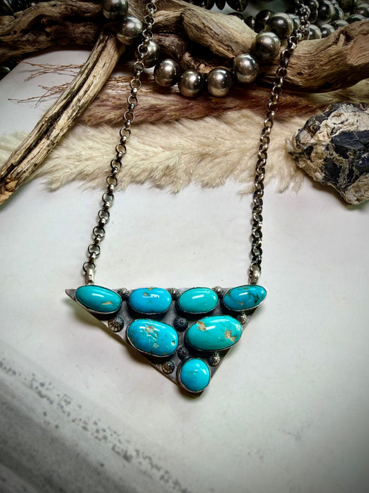 The Icon Necklace- Blue Ridge Turquoise
