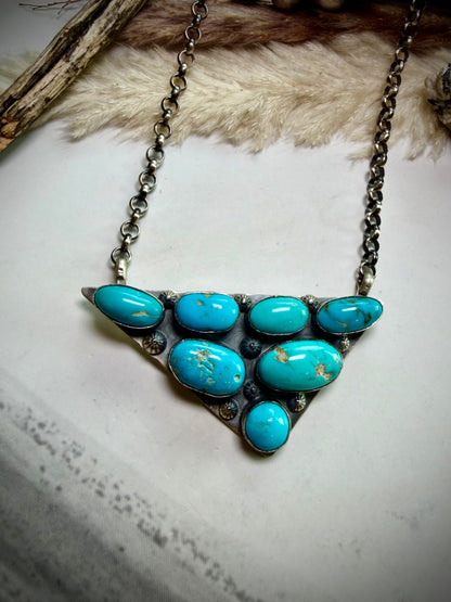 The Icon Necklace- Blue Ridge Turquoise