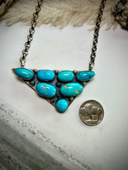 The Icon Necklace- Blue Ridge Turquoise