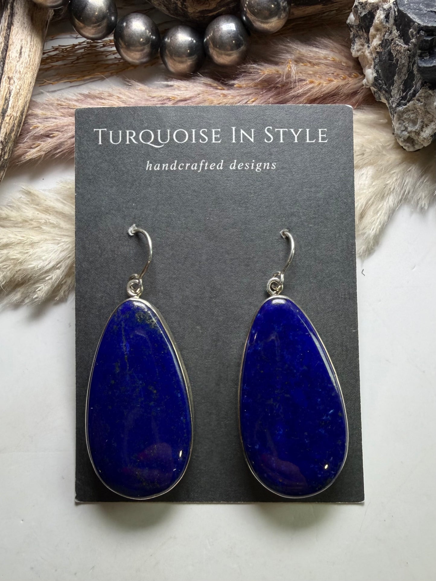 Iconic Lapis Earrings