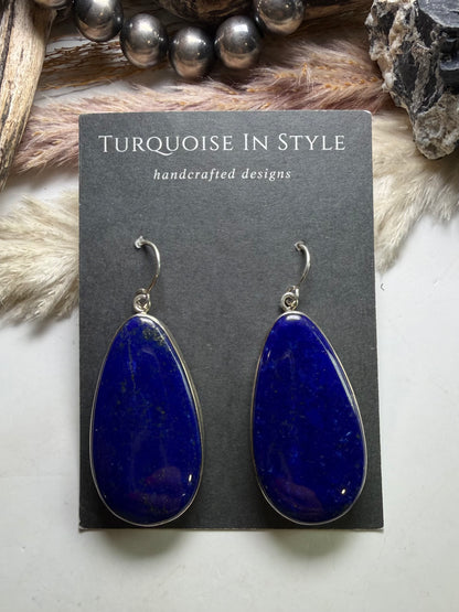 Iconic Lapis Earrings