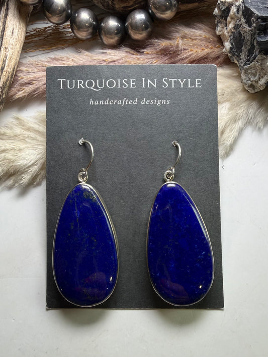 Iconic Lapis Earrings