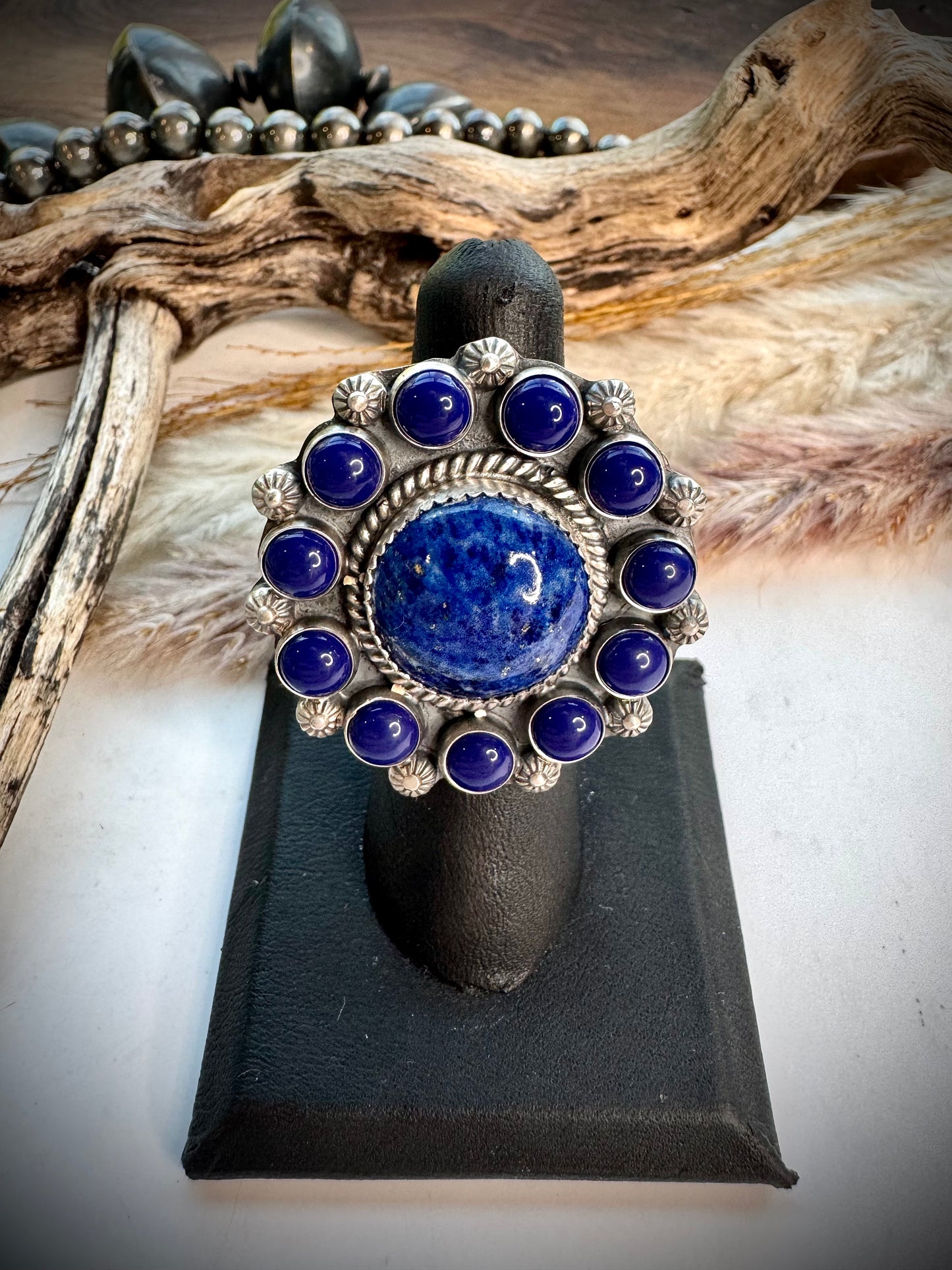 Lapis Ring- Adjustable