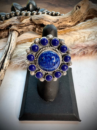 Lapis Ring- Adjustable