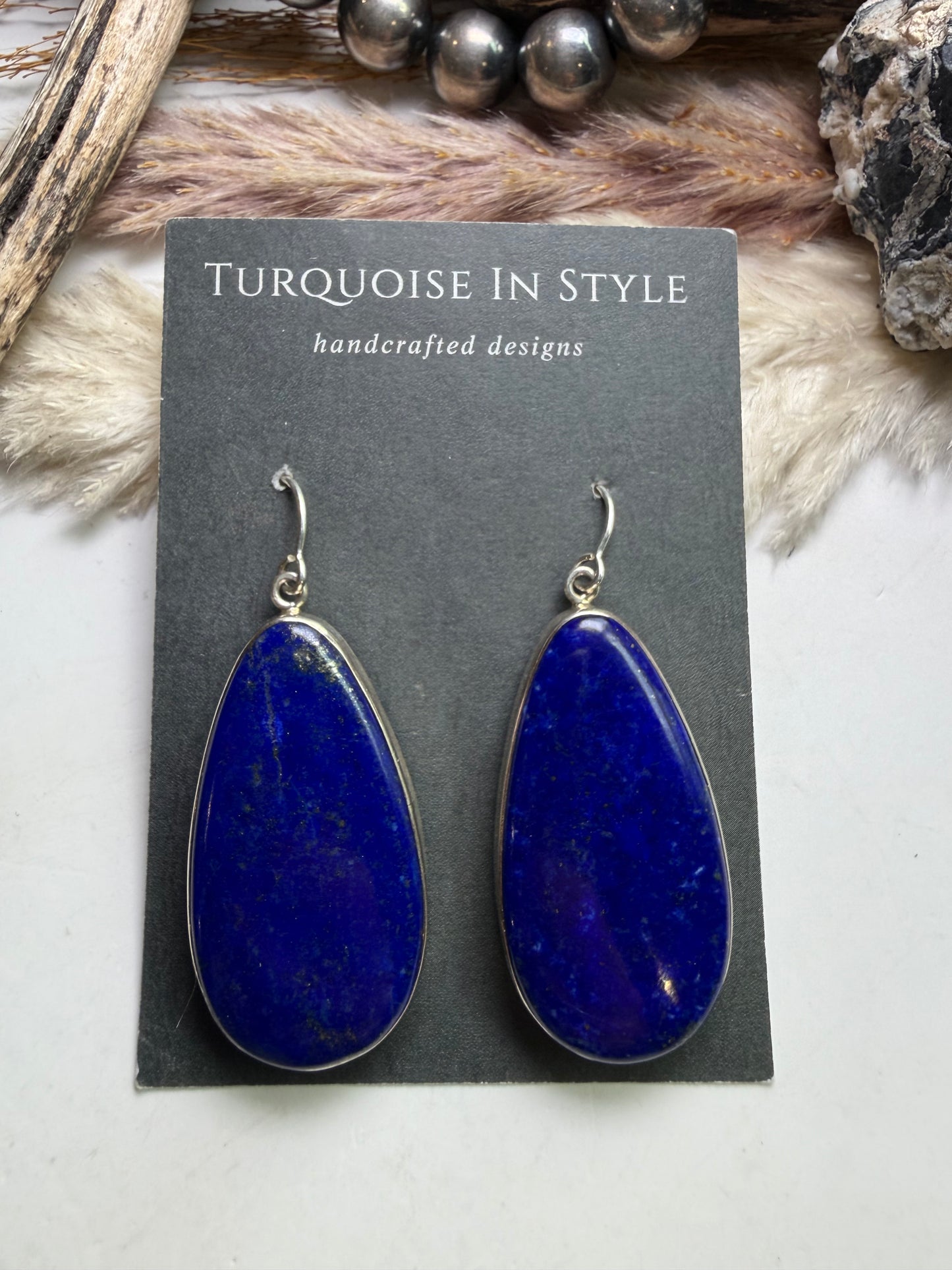 Iconic Lapis Earrings