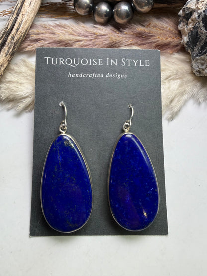 Iconic Lapis Earrings