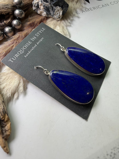 Iconic Lapis Earrings