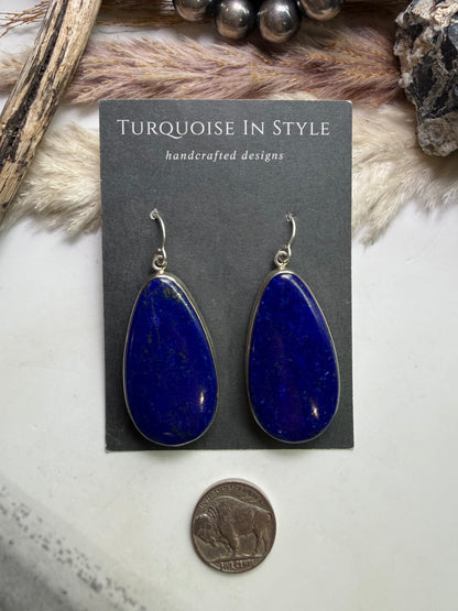 Iconic Lapis Earrings