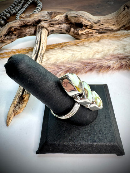 Palomino Three Stone Crawler Ring- 9