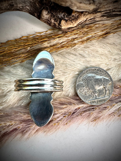 Three Stone Palomino Crawler Ring-7