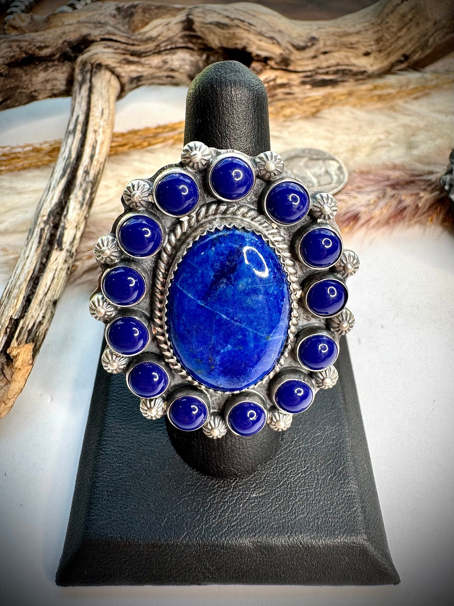 Lapis Ring- Adjustable