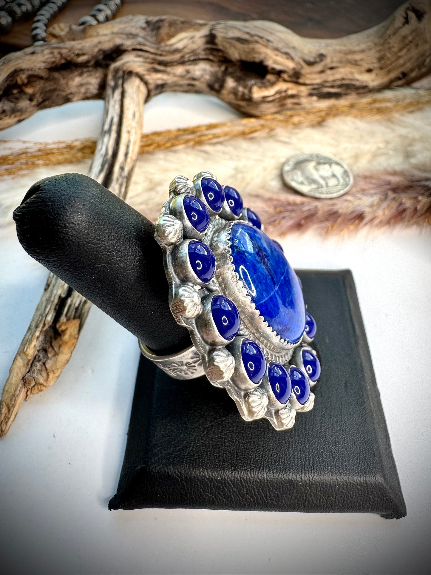 Lapis Ring- Adjustable