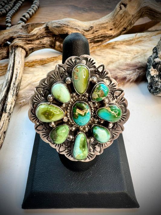Kee Johnson Sonoran Cluster Ring- Adjustable