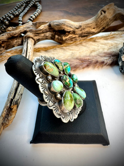 Kee Johnson Sonoran Cluster Ring- Adjustable