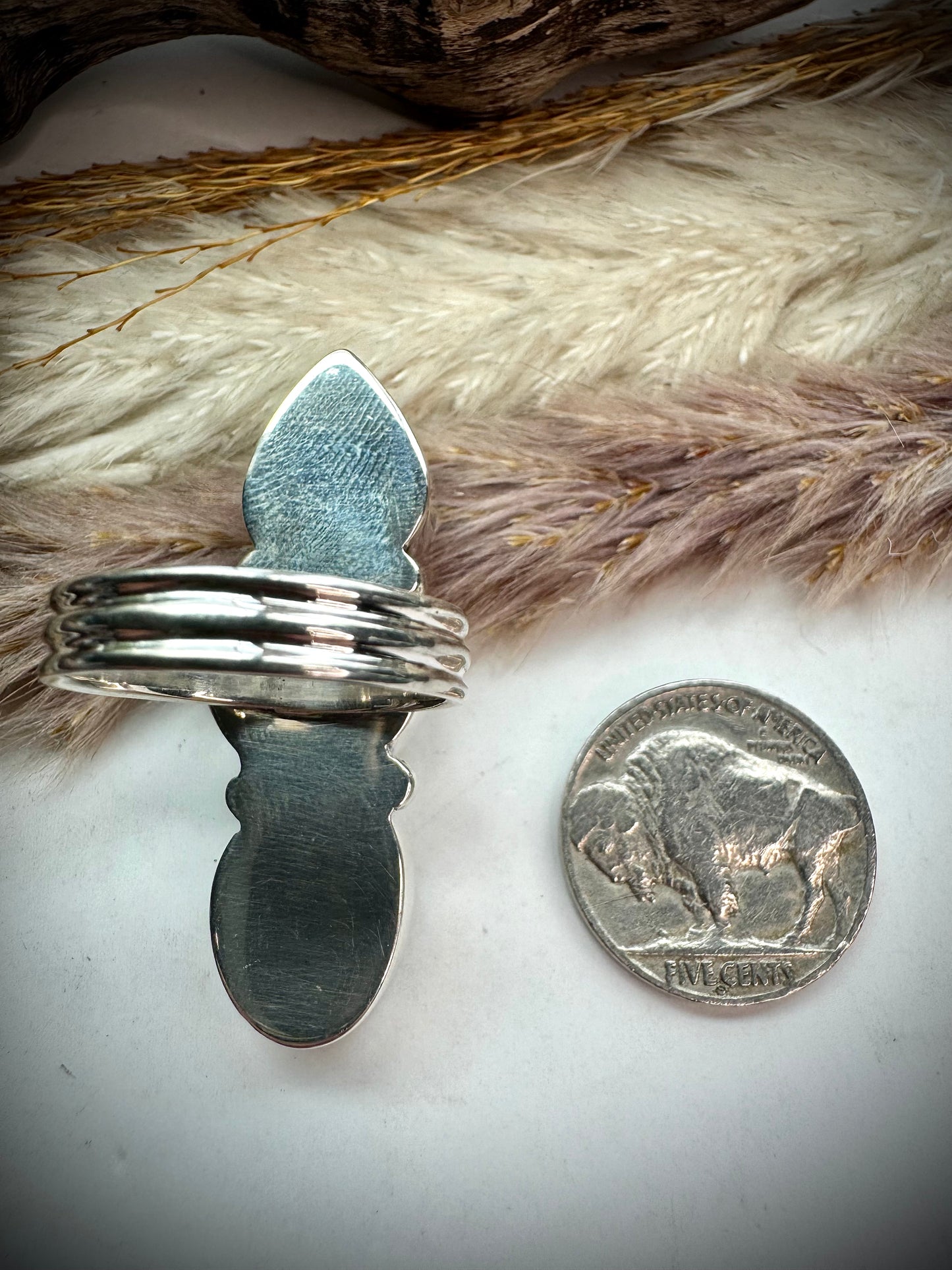 Palomino Three Stone Crawler Ring-8