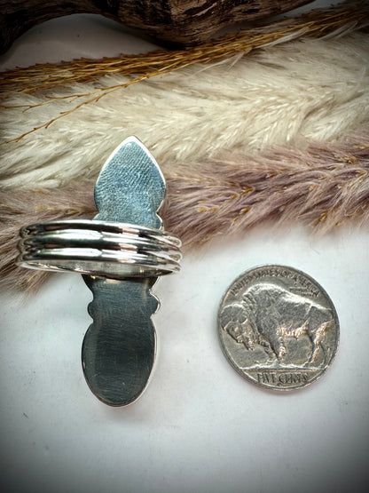 Palomino Three Stone Crawler Ring-8