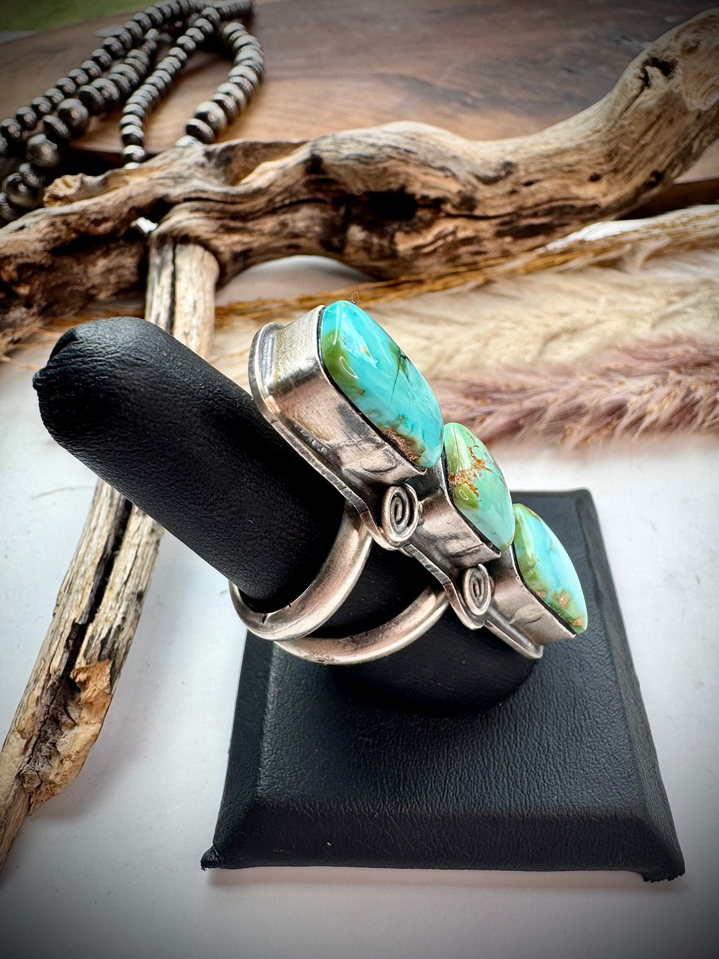 Adjustable Sonoran Gold Ring