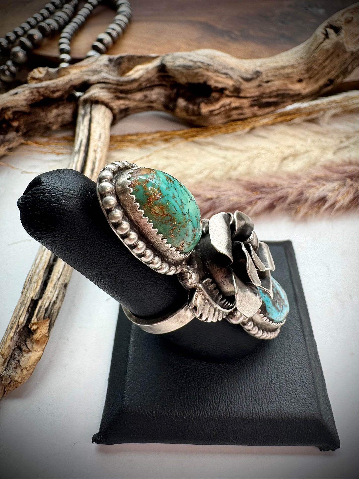 Chris Ettsity Two Stone Turq Ring